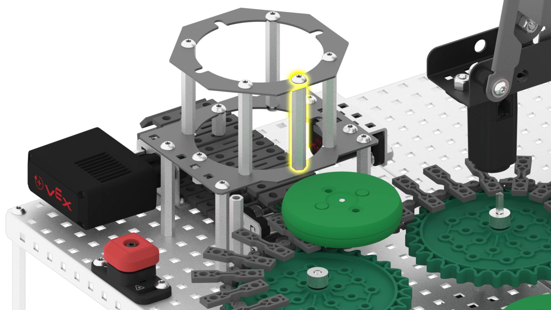 Classroom Competition Improving Flow of Disks (Using the Disk Feeder